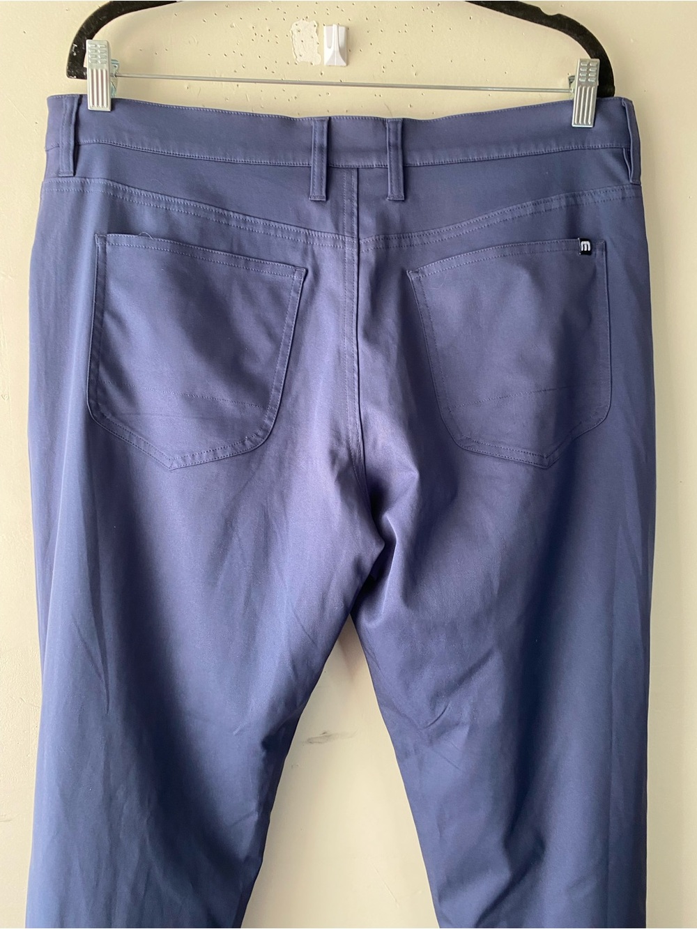 TravisMathew Right On Time Lightweight Golf Pants Navy Blue Stretch Mens 35 - Picture 4 of 7